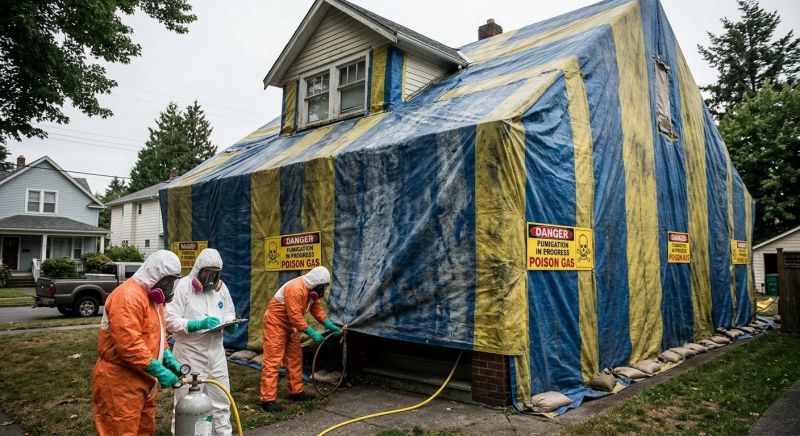Tent Fumigation in Toledo, OH
