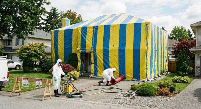 Termite Tenting in Clarksville, TN